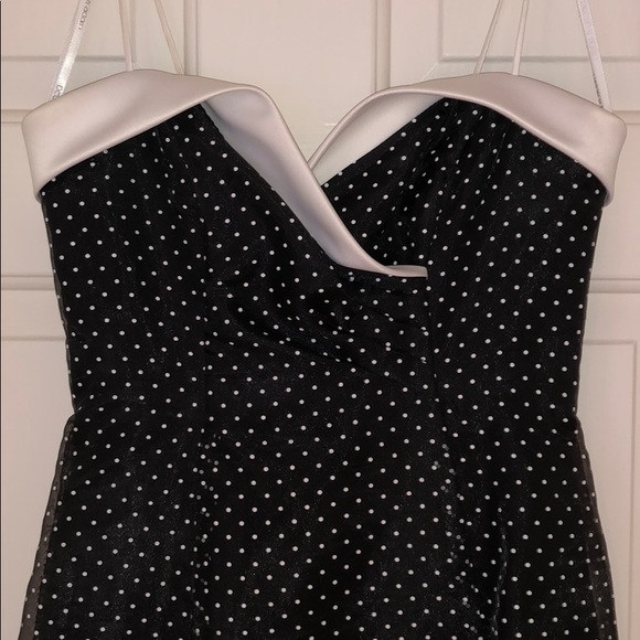 Betsy & Adam Polka Dot Gown - Picture 2 of 6